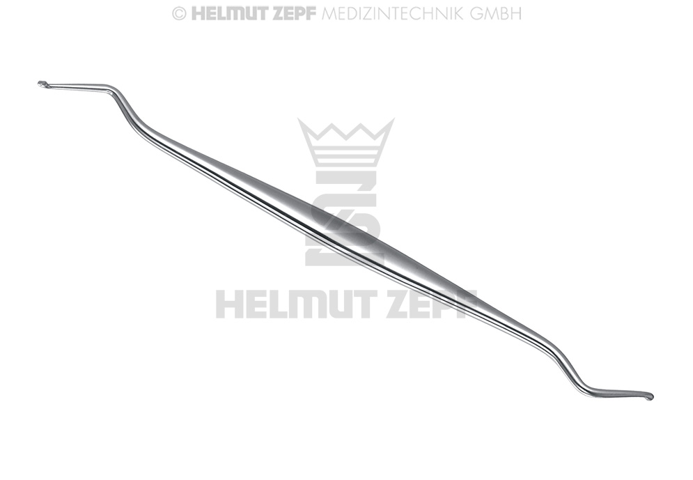 HEMINGWAY, MODIFIÉ CURETTE TRANCHANTE,1,8 MM,17,5 CM 
