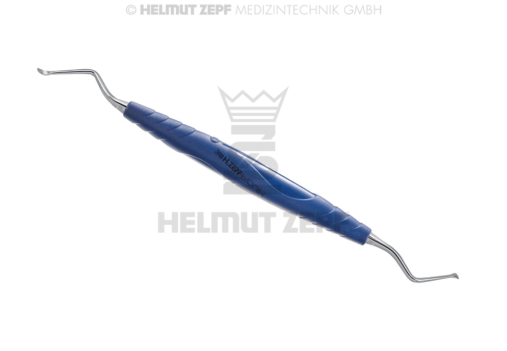 INSTRUMENT COMBINÉ, CURETTE DE LUCAS 2,5 MM DROITE & GAUCHE