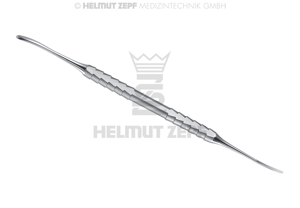 RASPATOIRE MOLT, FIG.2, ZEPF-LINE 4 MM ET 2,5 MM DE LARGE DOUBLE EXTRÉMITÉS