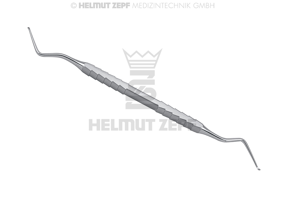 CURETTE LUCAS, DOUBLE EXTRÉMITÉS, 1,5MM ZEPF-LINE 
