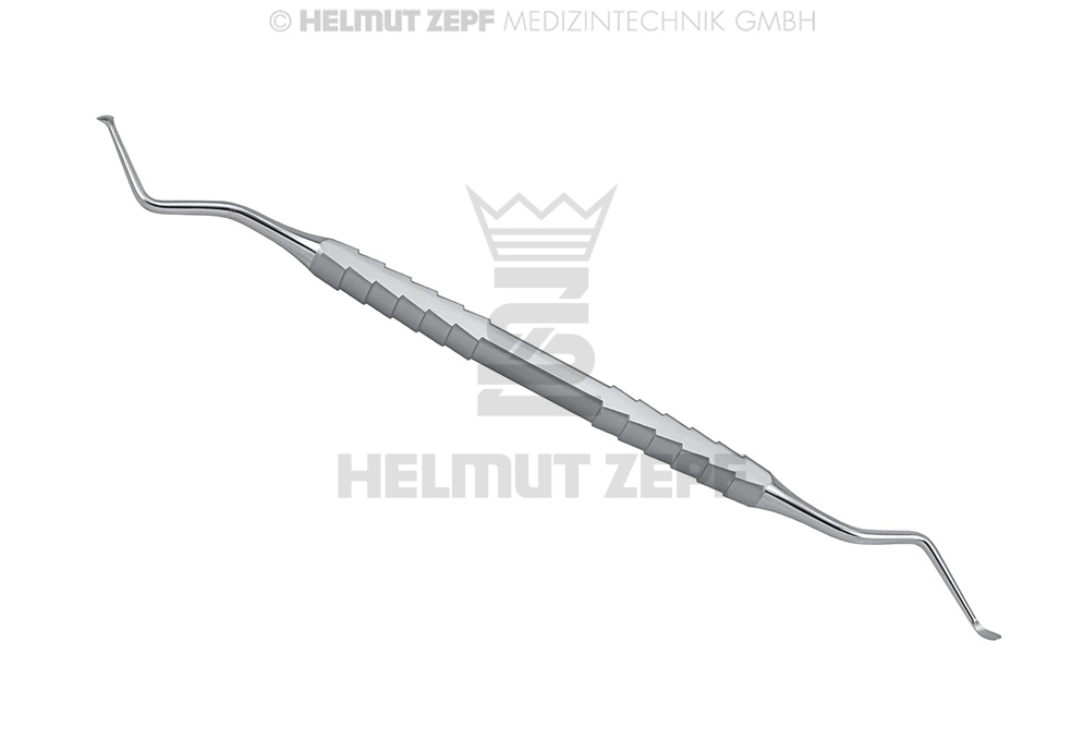 CURETTE LUCAS, FIG. 1 DOUBLE EXTRÉMITÉS, 2,5 MM, ZEPF-LINE 