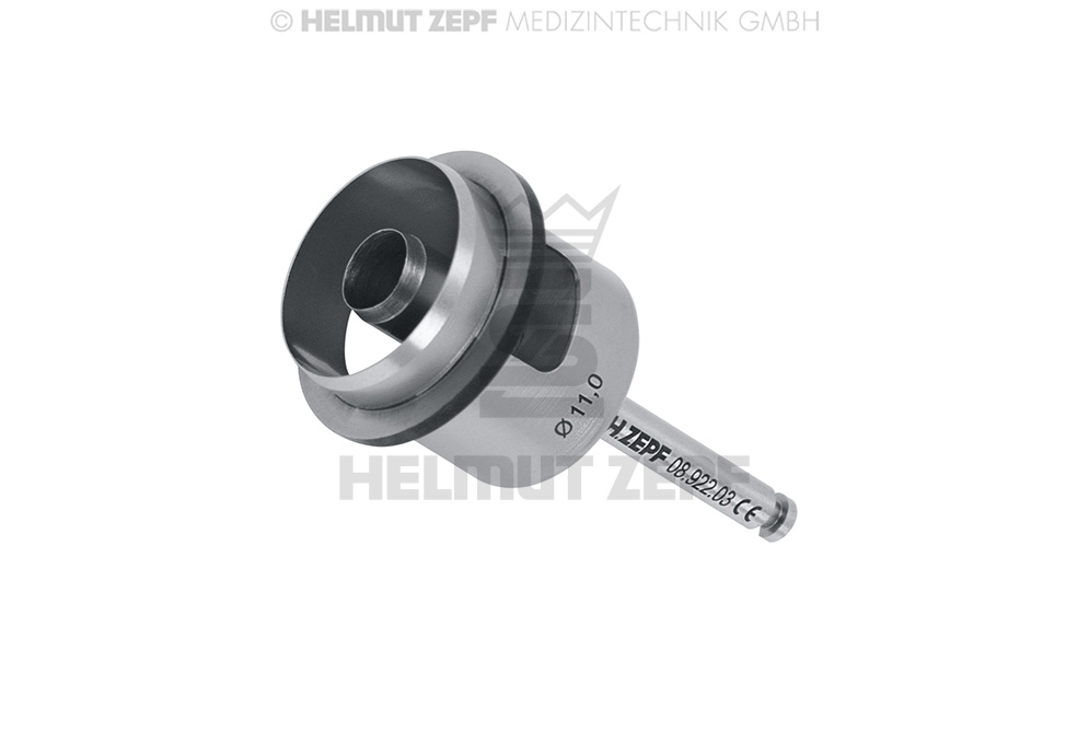 RING PUNCH, WITH 3MM DEPTH STOP, INNER RING Ø 4MM, OUTER RING Ø 11MM 