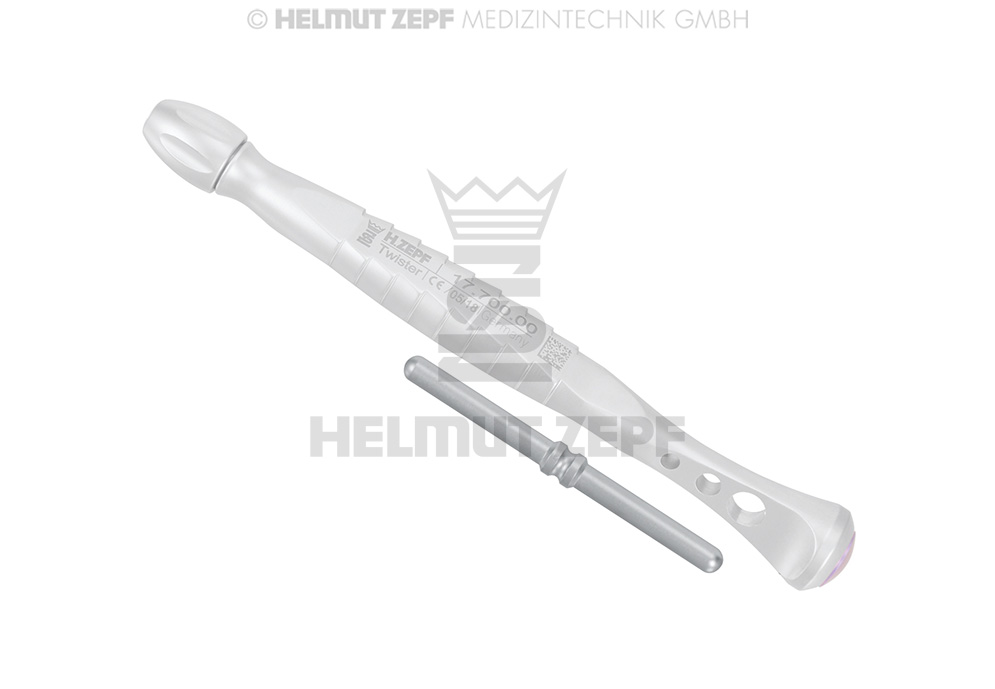 BARRETTE POUR MANCHE TWISTEX POUR AGRANDIR LE LEVIER DES DEUX CÔTÉS DANS LE MOUVEMENT ROTATIF