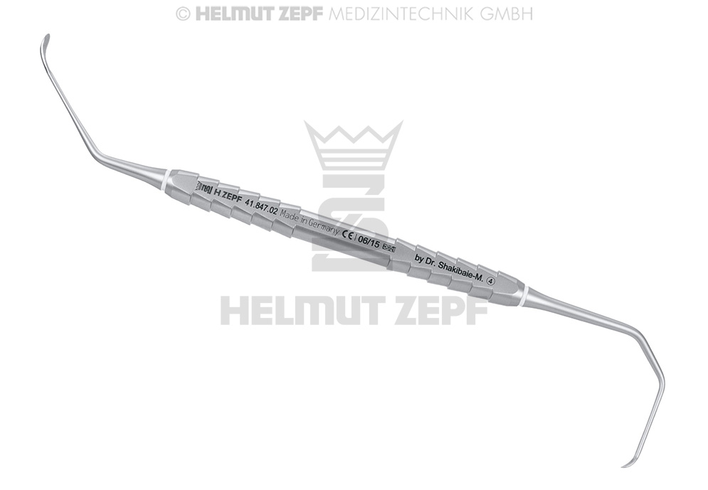 INSTRUMENT SINUS-LIFT FIG. 4 POUR L'ÉLÉVATION MICROSCOPIQUE DU FOND DU SINUS; À DEUX EXTRÉMITÉS, 2,8/2,8MM,