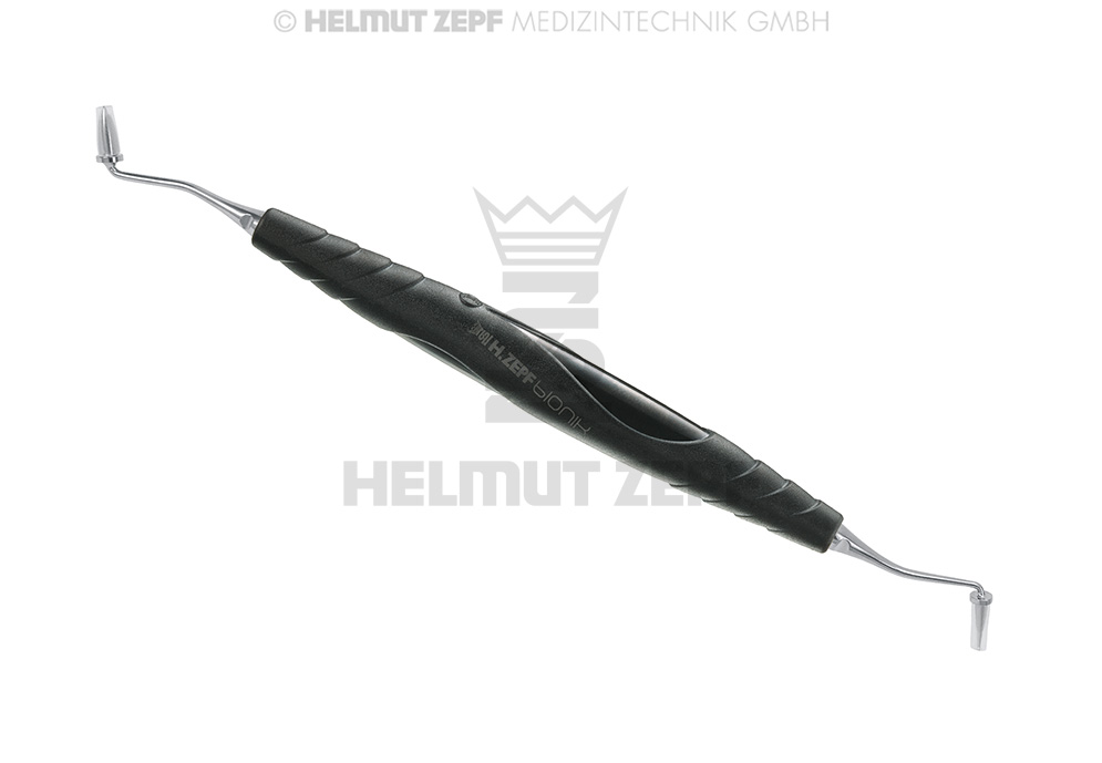 KRASTEV INSTRUMENT POUR SAISIR DES PILIERS IMPLANTAIRES, MANCHE BIONIK NOIR,