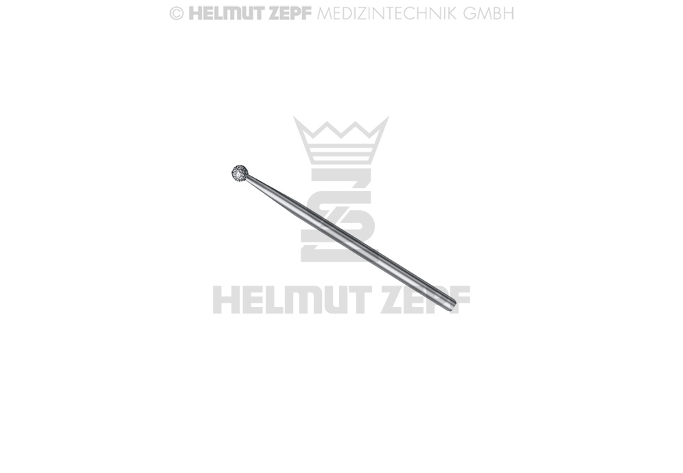 DIAMANT ROND 016C DIAM. 1,6MM, PIECE A MAIN LONGUEUR TOTALE 44,5MM