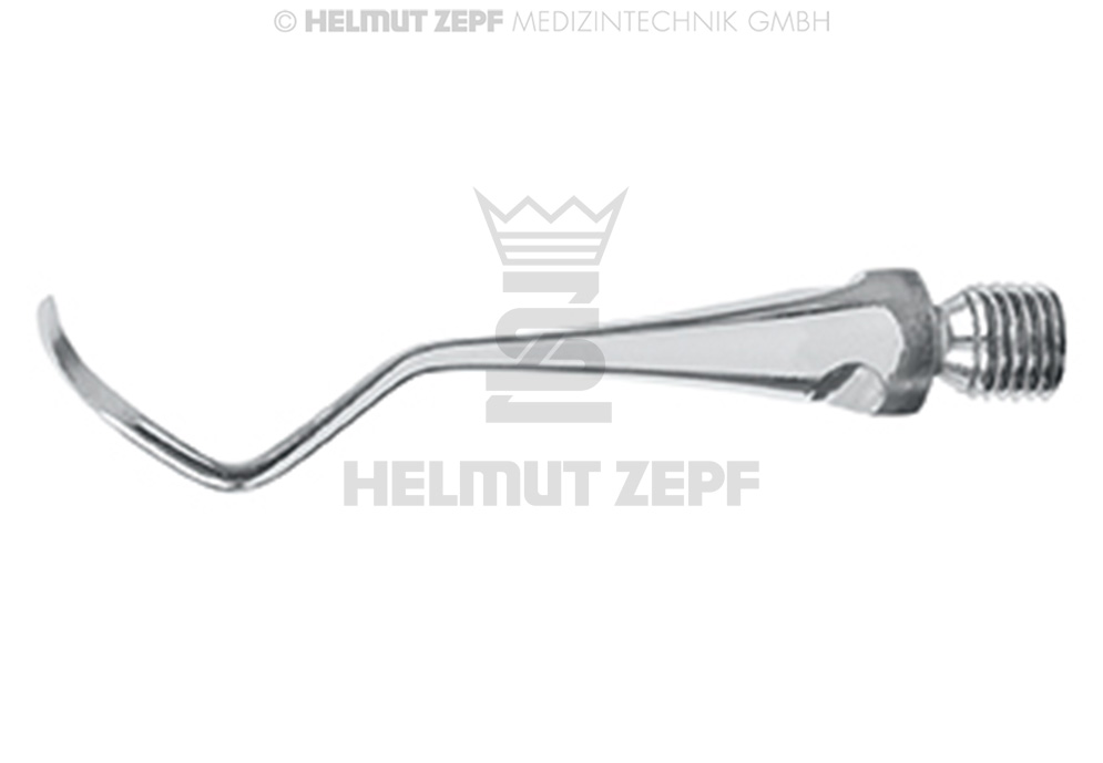 INSERT DE CURETTE, M4X0,5, INSTRUMENT À DÉTARTRER 204S, CÔTÉ GAUCHE