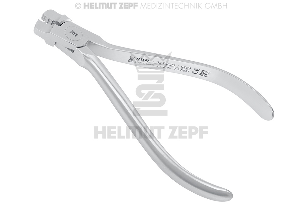 LINGUALBÜGELBIEGEZANGE MAX DRAHTSTÄRKE 0,9MM / HART 