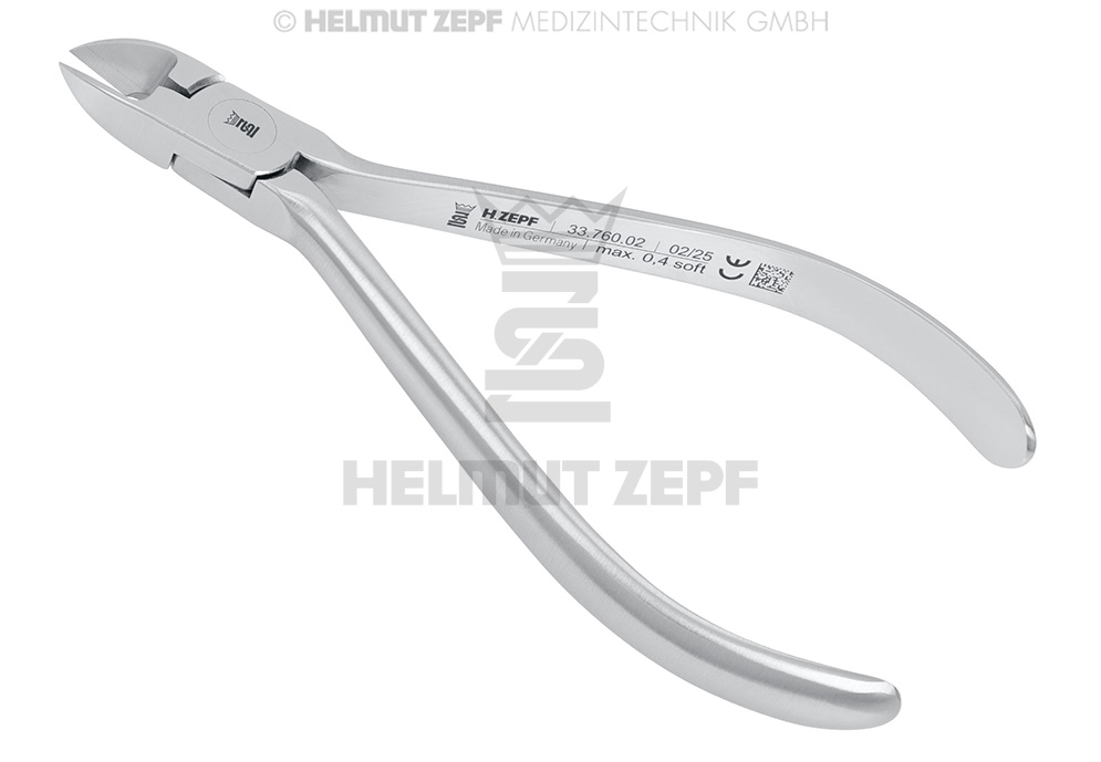 LIGATURSCHNEIDER HCS 11CM MAX 0,4MM/.016"  WEICH EINSÄTZE AUS HARTSTAHL
