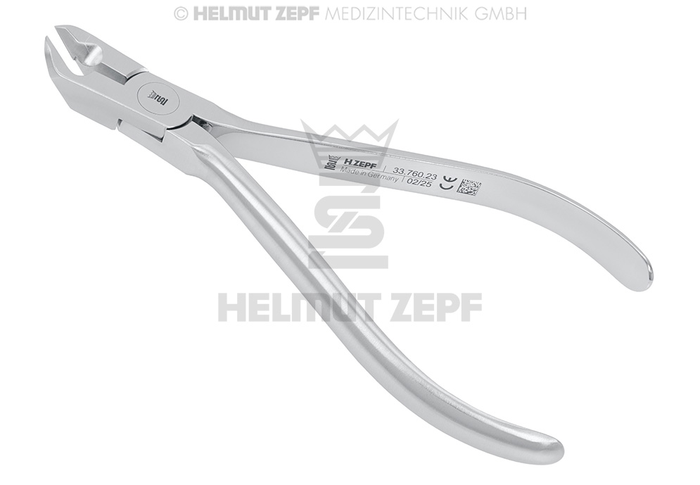 BRACKETABNEHMEZANGE 45° ABGEWINKELT EINSÄTZE AUS HARTSTAHL 