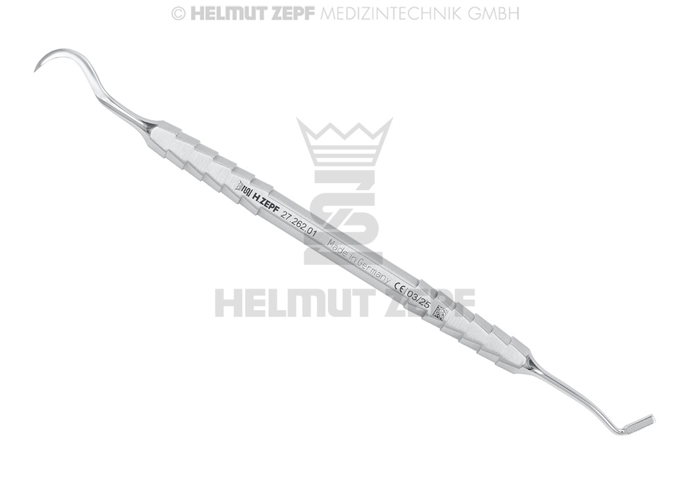 SCALER/BANDANDRÜCKER GERIFFELT IM SCHUPPENDESIGN 