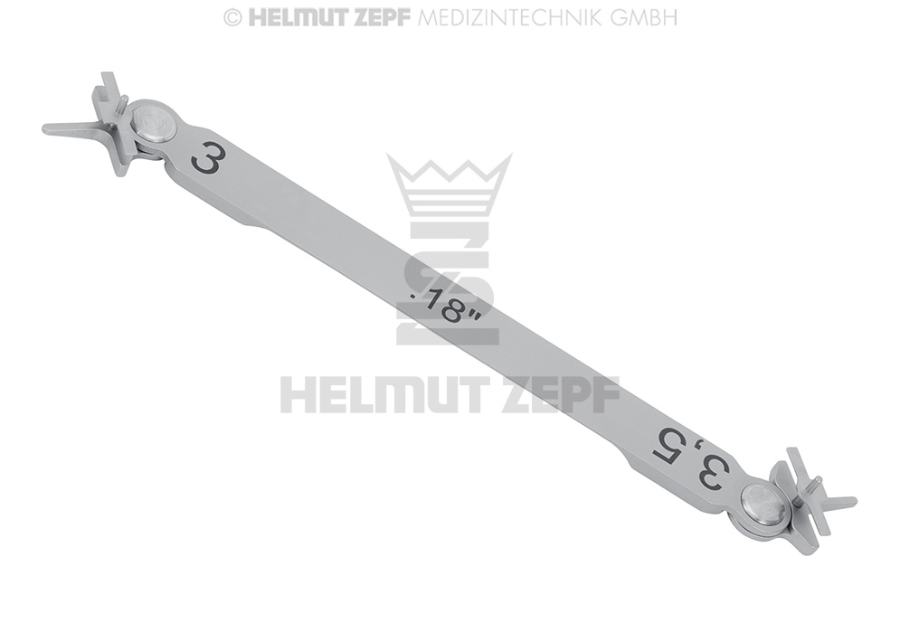 BRACKET POSITIONER FIG 1 SYSTEM .018" DISTANCE 3 / 3,5 MM 