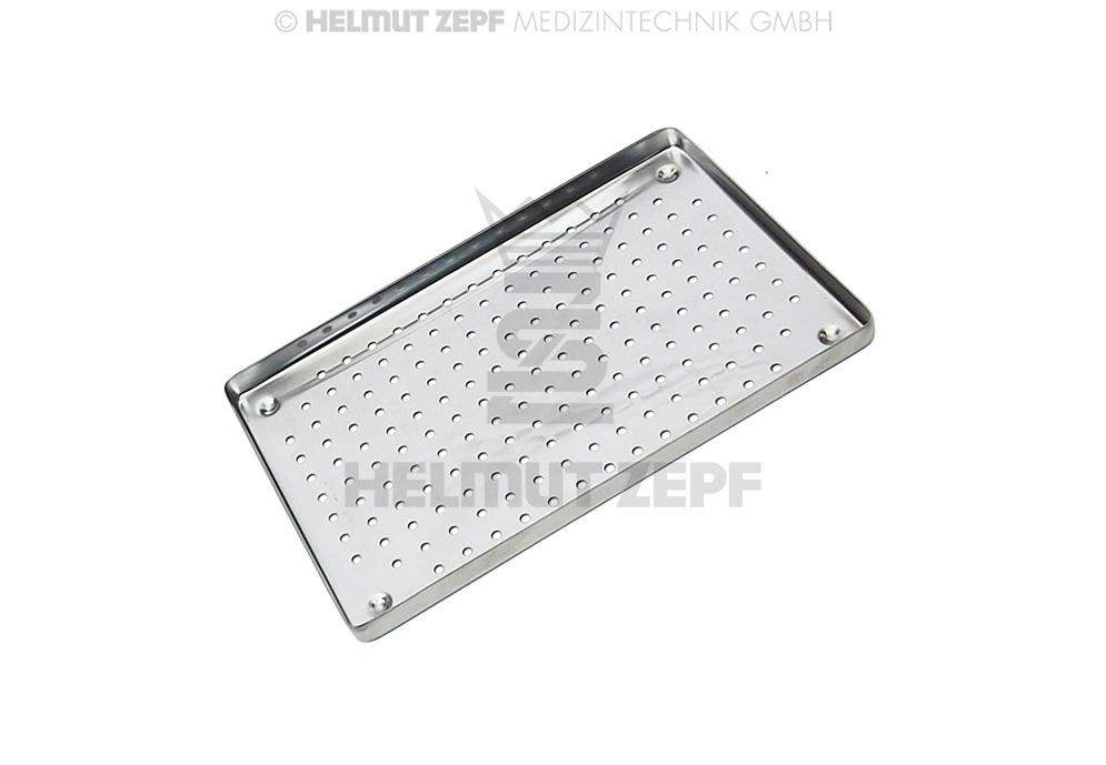 NORM-TRAY, PLATEAU PERFORÉ ACIER INOXYDABLE 18 X 14 X 1,9 CM 