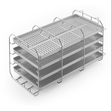 [832436] PORTE PLATEAUX 24L (5 PLATEAUX)