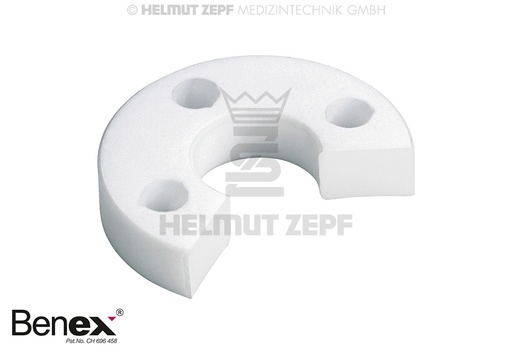 [1230015] PLAQUE DE RECHANGE À SEGMENT 8MM (PTFE)  