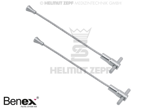 [1230020] CÂBLE TRACTEUR POUR EXTRACTEUR BENEX 48 MM DE LONG (2 PIÈCES) 