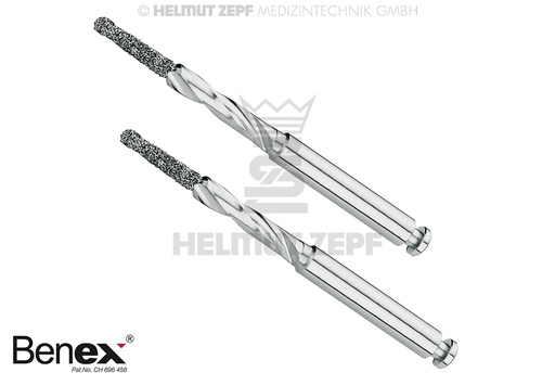 [1230030] FRAISES POUR SYSTEME BENEX (1 PAIRE) POUR VIS Ø 1,6 MM 12.300.60 ET 12.300.70 
