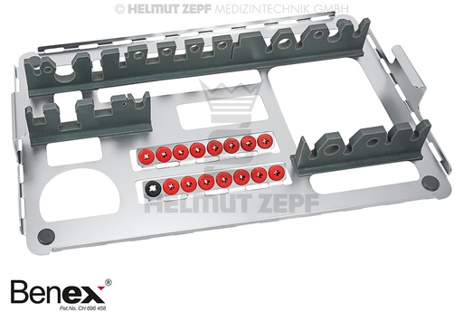 [1230201] RACK POUR BENEX SYSTEME D'EXTRACTION  