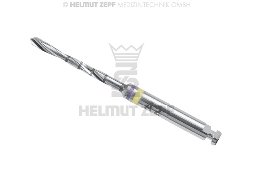 [0852313] FRAISE Ø 1,3MM FIG A2001 PROFONDEUR DE PERCAGE 12MM EX. POUR VIS EN TITAN Ø 1,5MM