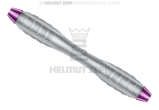 [2603004] Z-SHAPE RELAX MANCHE POURPRE CAVITÉ CONCAVE, ÉCAILLE CONVEXE DOUBLE EXTRÉMITÉ M4X0,5; LONGUEUR: 100MM