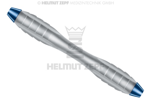 [2603007] Z-SHAPE RELAX MANCHE BLEU CAVITÉ CONCAVE, ÉCAILLE CONVEXE DOUBLE EXTRÉMITÉ M4X0,5; LONGUEUR: 100MM