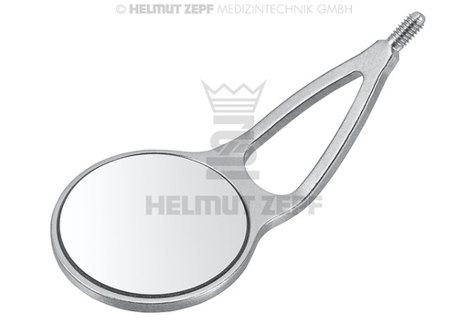 [2407924] MOUTH MIRROR / CHEEK RETRACTOR FIG. 5, Ø 24 MM, FRONT SURFACE PACKING UNIT: 6 PCS