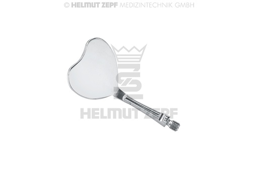 [3744810] MIROIR À BOUCHE ET ABLATEUR D'APRÈS LE DENTISTE BECK TAILLE 1, 24 MM, STÉRILISABLE