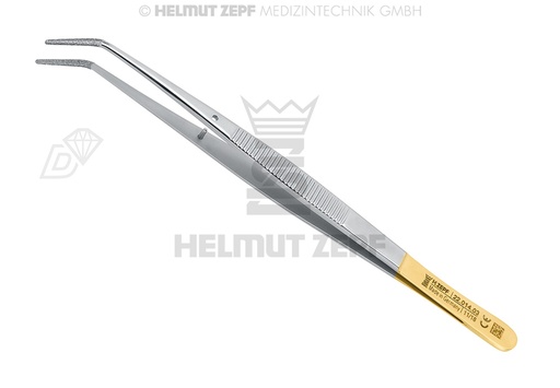 [2201403] LONDON COLLEGE, PRÉCELLE, 15 CM, POINTES RONDES, DIAMANTÉES 