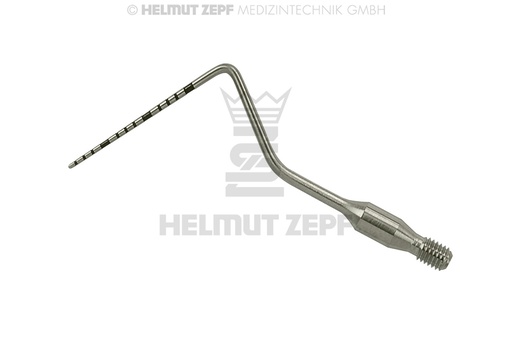 [2445406TI] SONDE GRADUÉE, NORTH CAROLINA CNC, ÉCHANGEABLE, GRADUÉE 1-15MM, EN TITANE