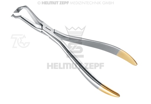 [1928115TC] ZEPF, PINCE UNIVERSELLE P. LA PRÉHENSION DE COURONNES PROVISOIRES & D'INSTRUMENTS CANALAIRES, AVEC MORS EN TC, 14,5 CM