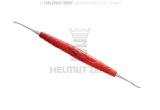 [4603621] INSTRUMENT COMBINÉ, POINTE DE DISSECTION, ÉLÉVATEUR DE PAPILLE D'APRÈS DR. WENG,