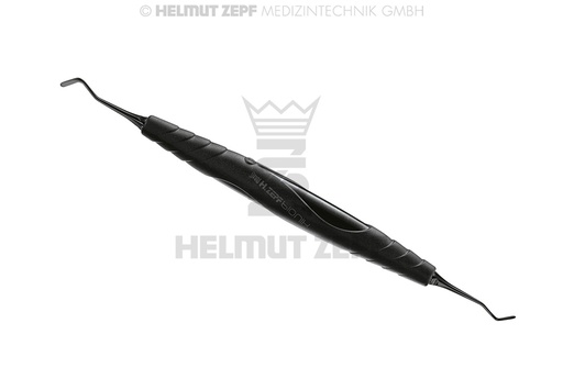 [2612010TI] SPATULE COMPOSITE, PETITE, MANCHE BIONIK, NOIR FIG. 1, INSERTS ÉCHANGEABLES