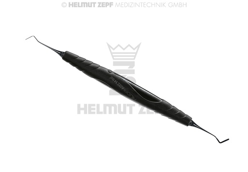 [2612013TI] SPATULE COMPOSITE, MANCHE BIONIK, NOIR, INSERTS ÉCHANGEABLES, REVÊTEMENT NANOPAL, LARGEUR 1 MM