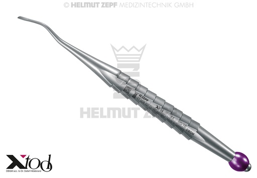 [1700802LL] X-TOOL ÉLÉVATEUR APPROXIMAL, MÉSIAL FIG. 77RS, 2,5MM - D'APRÈS LINDO LEVIEN CODE COULEUR VIOLET MÉTALLIQUE