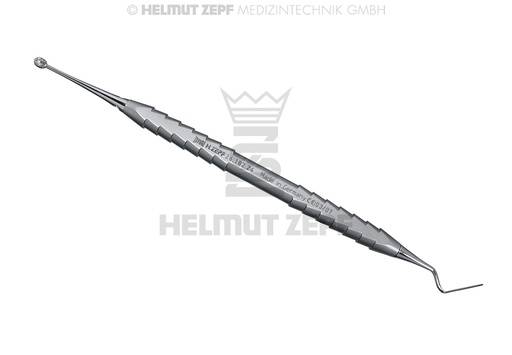 [2618224] PÉRIOTOME P4 / CURETTE DROITE DIAM. 3,0 COMBINAISON, D'APRÈS DR. ACKERMANN ZEPF-LINE, DOUBLE, INSERTS ÉCHANGEABLES