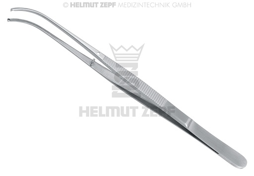 [2248115] SEMKEN, PINCE À DISSECTION, 15 CM, 1 X 2 GRIFFES, COURBÉ 