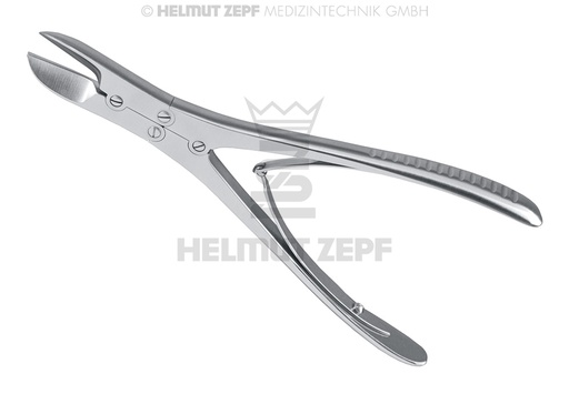 [4262018] RUSKIN-LISTON PINCE COUPANTE À OS, DROITE, DOUBLE ARTICULATION, 18,5 CM 