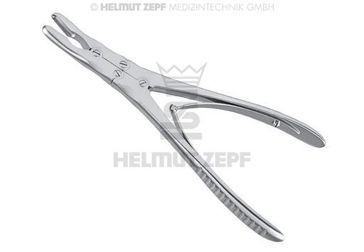 [4265418] RUSKIN, PINCE-GOUGE, 18 CM COURBÉ, 6MM 