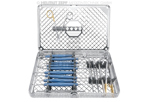 [2496103] ZEPF ESSENTIALS KIT CHIRURGICAL - MANCHES BIONIK BLEU DE COBALT 