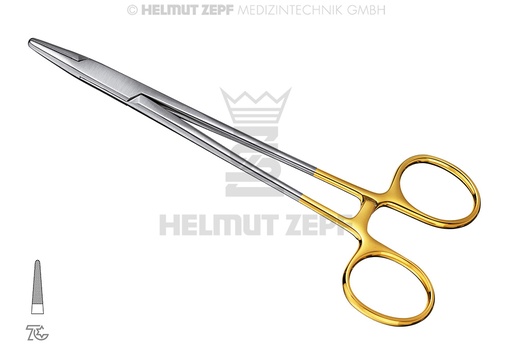 [4125816TC] PORTE-AIGUILLE, MAYO-HEGAR, 16 CM, AVEC MORS EN TC 