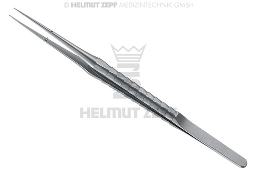 [2281017] MICRO-PINCE À DISSECTION À GRIFFES 17,5CM, INOXYDABLE, ZEPF-LINE AVEC PIVOT GUIDANT, 1X2 DENTS, DROIT