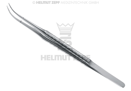 [2281117] MICRO-PINCE À DISSECTION À GRIFFES 17,5CM, 1X2 DENTS,INOXYDABLE, ZEPF-LINE AVEC PIVOT GUIDANT, COURBÉ