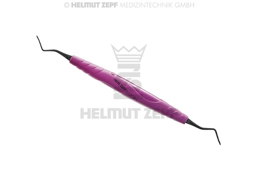 [4604002OX] INSTRUMENT DE TUNNÉLISATION 2, POUR MÂCHOIRE INFÉRIEURE, MANCHE BIONIK, VERT-JAUNE, DOUBLE,