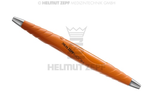 [2619412] ZEPF-BIONIK, MANCHE UNIVERSEL, PEEK, POUR INSERTS ÉCHANGEABLES M2,5X0,5 À DEUX BOUTS, ORANGE VIF