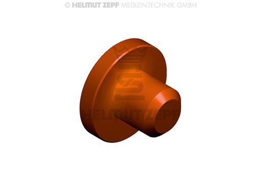 [2619502] ZEPF-BIONIK, BOUCHON D'IDENTIFICATION, PEEK, ORANGE VIF 