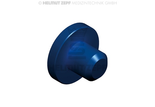 [2619507] ZEPF-BIONIK, BOUCHON D'IDENTIFICATION, PEEK, BLEU DE COBALT 