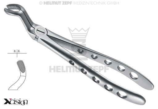 [1206701Z] DAVIER, FORME ANGL, FIG.67 A, DENTS DE SAGESSE SUPÉRIEURES XCISION-LINE®