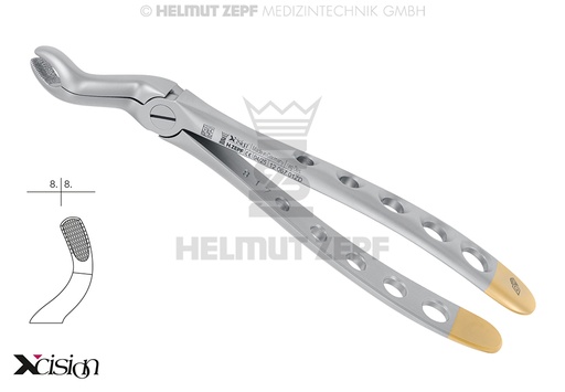 [1206701ZD] EXTRACTING FORCEPS, ENGL.PATTERN,FIG.67A UPPER WISDOM TEETH, ZEPF-XCISION-LINE®