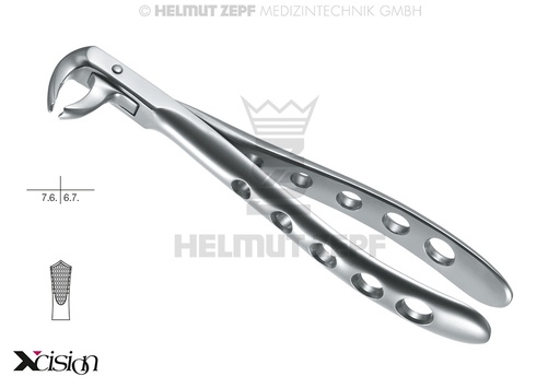 [1207301Z] DAVIER, FORME ANGL.,FIG. 73A, MOLAIRES INFERIEURES XCISION-LINE®