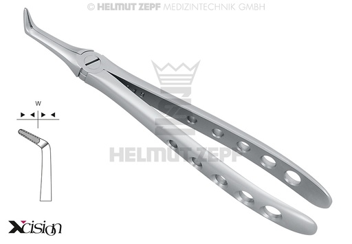 [1204507Z] DAVIER RACINES POUR MÂCHOIRE INFÉRIEURE, FIG.45-F XCISION-LINE®